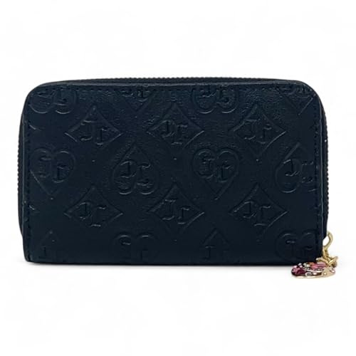 Juicy Couture Women's Glitz Out Wallet Collection (Multicompartment Bifold, Liquorice)2