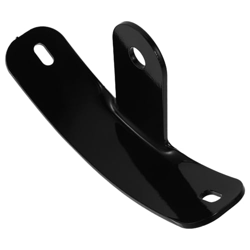 Support latéral de plaque immatriculation moto robuste en acier découpé