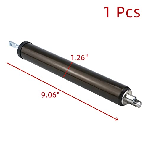 Wdonay 1 Pcs Aluminum Alloy Buffer Door Closer Automatic Door Close Silent Closer Suitable For Door Weight 15-30Kg (Black) Screw Accessories Included #TOP1