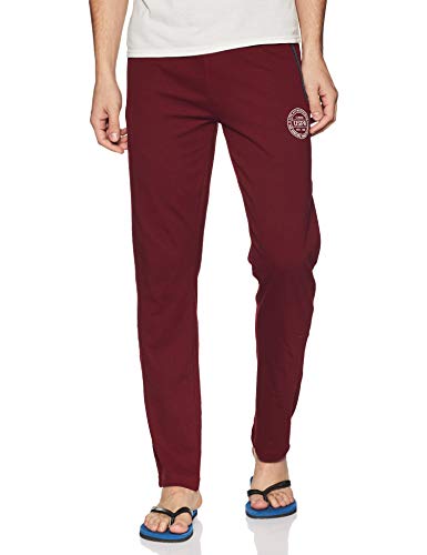 Image of U.S. Polo ASSN. Men Mid Rise Solid Tri Blend I684 Lounge Regular Track Pants - Pack of 1