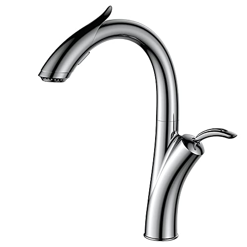 Robinet de cuisine commercial mitigeur d'eau pivotant design robuste