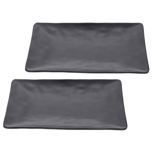 Set 2 Platos Rectangulares de Melamina para Sushi miniatura 1