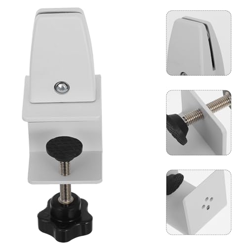 Pince de cloison d'écran réglable sans perçage pour moduler vos surfaces de bureau - 7
