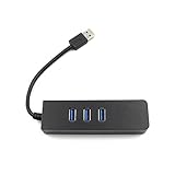 Compatibilité étendue : compatible avec usb30, 20 et 11, hub 3 ports avec ethernet, hub 3 ports ethernet