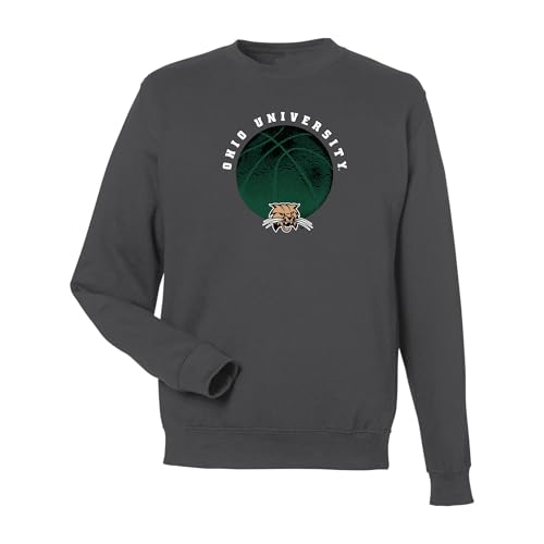 J2 Sport Ohio University Sweatshirt, OHI Bobcats Apparel Black