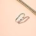 Muses Art Design Birthstone Eternity Band Ring Wave Style (Channel Set/Full Round), Stackable Fashion Ring with Crystal Birthstone