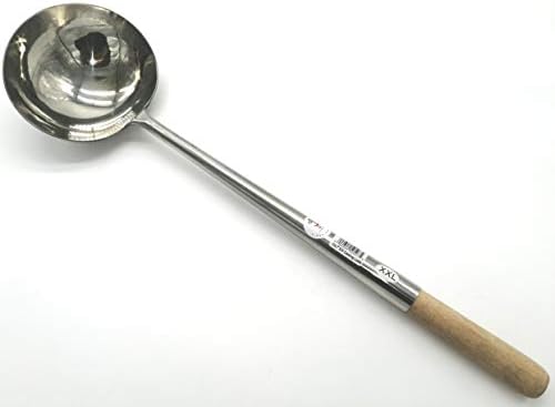 14 oz Chinese Cooking Ladle *(Width: 5-3/4" x Length: 21-1/2") Size: XX-Large