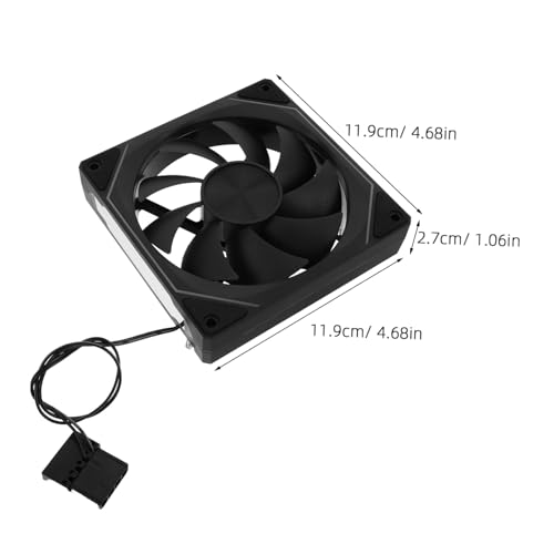 Ventilador de refrigeración para PC y escritorio con iluminación LED dinámica ajustable 2
