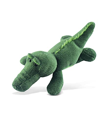 Imán de Peluche Cocodrilo Verde Puzzled 4" miniatura 1