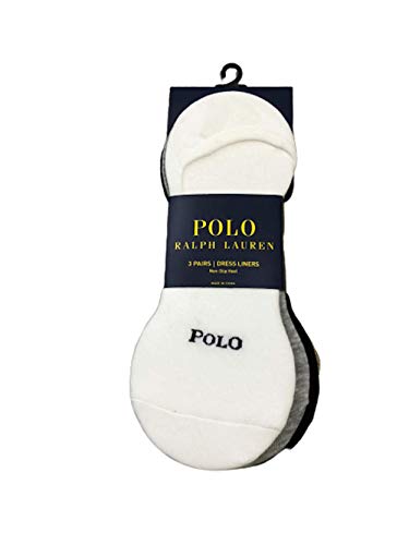 Polo Ralph big pony Lauren women No Show Dress Casual Liner - 3 Pack