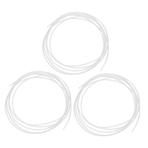 HEALEEP 3pcs Printer Ptfe Hose for Printer Flexible Ptfe Tube for Filament Extruder and Industrial Use