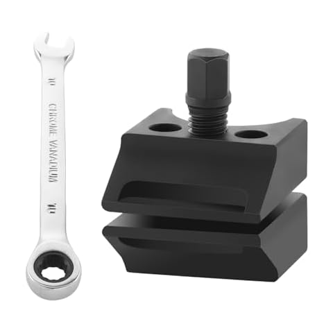 GZZTORES Suspension Strut Spreader Tool, Compatiable with Most Vehicle Brand and Model Suspension Strut Split Hub Steering Knuckle Spreader (with Wrench) Cover