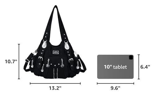 Image of Angel Kiss Purses for Women Soft PU Leather Large Hobo Bags for Women Shoulder Bag | Soft