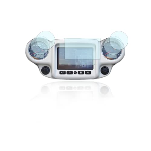 Lot de 2 films de protection d'écran pour compteur de vitesse Indian Roadmaster 2021 Ultra Clear Cover