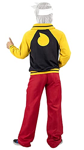 Dazcos Us Size Men's Anime Cosplay Costume Baseball Jacket Outfit With Headband (Medium) #TOP5