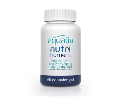 Nutri Homem Multivitamínico Completo 60 Cápsulas Equaliv