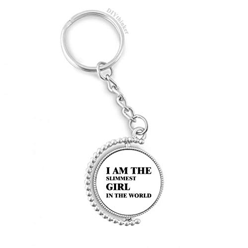 Porte-clés rotatif multicolore pour votre sac à main de fille actif