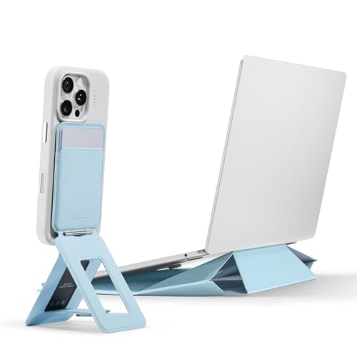 MOFT Laptop Sleeve Bag for 13"-14" Soothing Mist & Phone Tripod Stand, MagSafe Wallet Tripod Stand, NFC-Supported Phone Wallet Soothing Mist