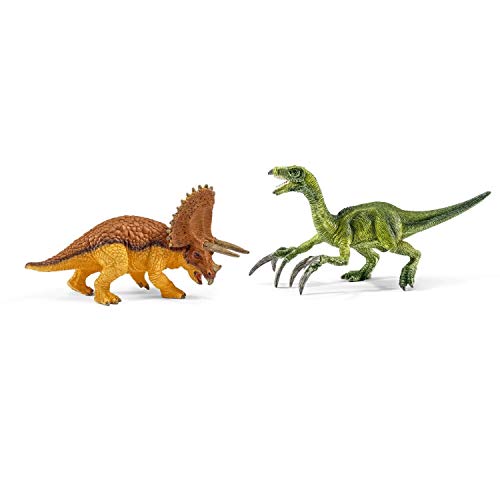 Schleich 42217 - Triceratops und Therizinosaurus, klein