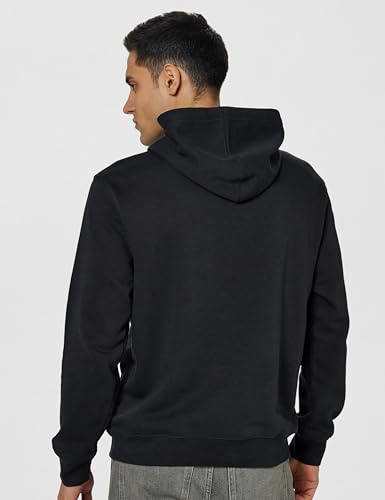 Image of Gap Men Embroidered Relaxed Fit Full Sleeve Hoodie