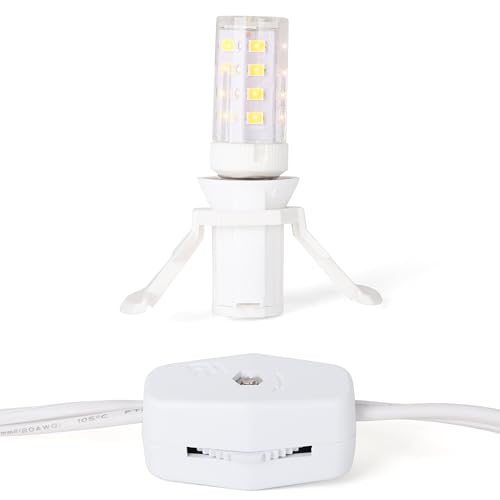Image of Lighted Item Spare Parts Pack - Replacement LED Light and Bulbs for Vintage Ceramic Christmas Trees - 1 Pack
