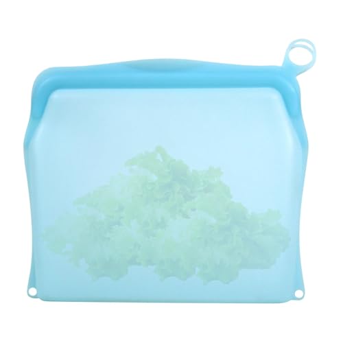 Bolsas de silicona reutilizables para alimentos y congelador compactas 2