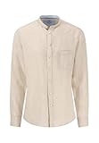 Chemise en lin avec col montant