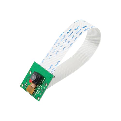 Caméra CSI Module avec Câble Flexible de 15 cm Compatible avec Raspberry Pi Zero 3b 2 1, Module de 5 Mégapixels, Haute Résolution, pour Projets DIY, Robotique et...