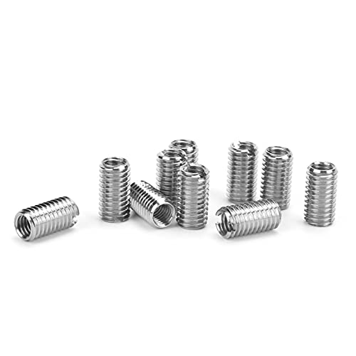 10-Piece Thread Repair Kit with Male and Female Reducing Nuts - Premium Stainless Steel for Industrial Hardware Applications
