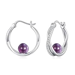 amethyst-hoop