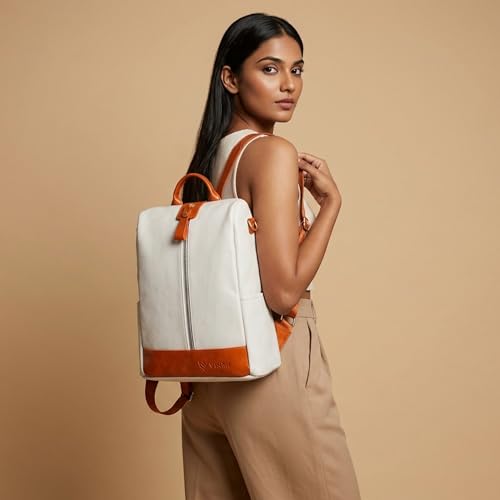 Image of VISMIINTREND Leather Backpack Bags for Women | College Backpack Bags for Girls | Ladies Purse Handbag | Gift for Woman