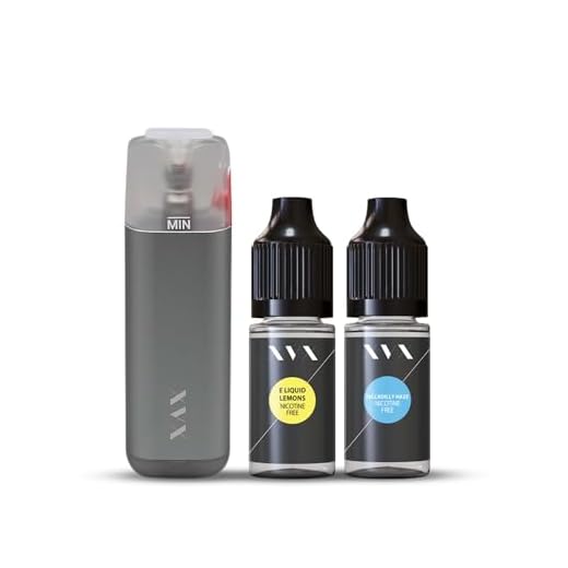 XVX X VAPE with E Juices - Silver Refillable Rechargeable E Cigarette Vape Pen with Nicotine Free Lemon & Picadilly Haze E Liquid Bottles Starter Kit, Pack of 3 | Made in the UK 70/30 PG/VG (10 ml)