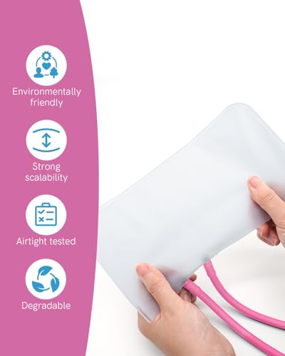 Image of FriCARE Pink Manual Blood Pressure Cuff for Nurses /Nursing /Medical Students