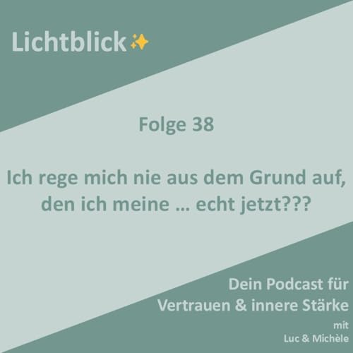 Ich rege mich nie aus dem Grund auf, den ich meine &hellip; echt jetzt???