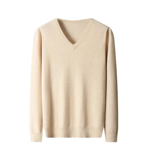 Merino Wool Men Jumpers Knitted Pullovers Sweaters Winter V-Neck Standard Woolen Male Clothes4
