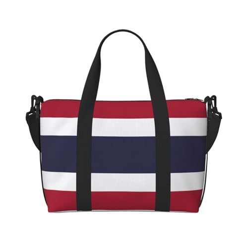 Sac de voyage polyvalent imprimé drapeau Thaïlande homme femme bagage cabine