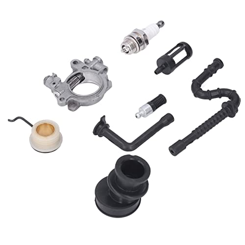 Bomba de aceite y kit de engranaje helicoidal 1127 640 3200 compatible con MS290 MS310 4