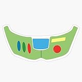 Space Ranger Panel Sticker Bumper Sticker Vinyl Decal 5'
