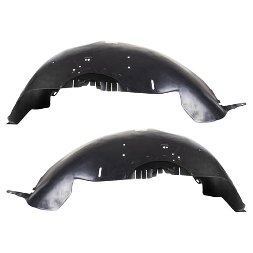 Image of TRQ Front Driver and Passenger Side Inner Fender Liner Set Compatible with 1997-2003 Ford F-150 2004 F-150 Heritage