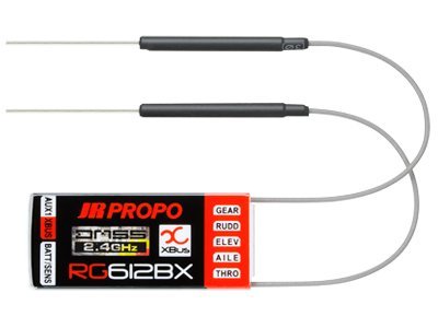 JR Radio RG612BX 6CH DMSS XBus Receiver JRPR03599 by JR