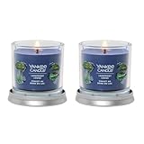 Yan kee Candle Lakefront Lodge Scented, Signature 4.3oz Small Tumbler Single...