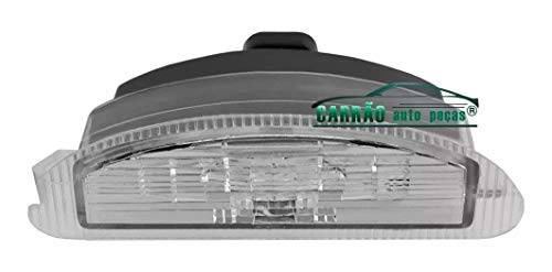 Lanterna Luz de Placa Renault Clio Hatch de 1999 A 2012 Com Soquete