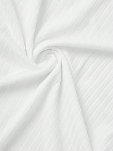 Men's Ribbed Knit Notched V Neck Tees Casual Short Sleeve T Shirt Summer Basic Tops4