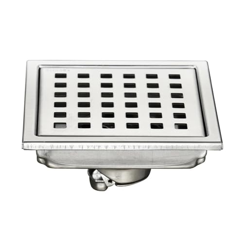 Drain de sol de douche en acier inoxydable SUS 304 brossé pour une salle de bain moderne - 8