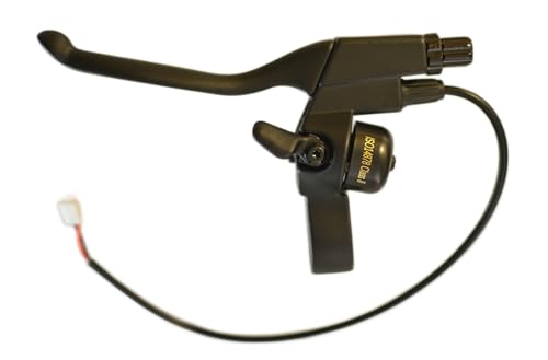 RiuScooter Maneta de Freno para Patinete Eléctrico, con Timbre Integrado, 2 Pines, Compatible con Cecotec y Modelos Similares