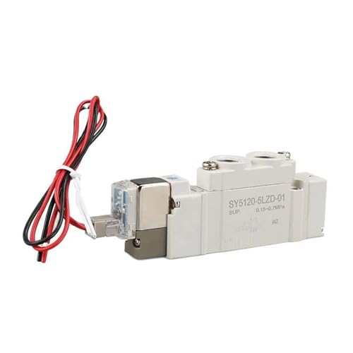 Électrovanne pneumatique SY5520-3HS-C4 à centre de pression 3 positions - 5