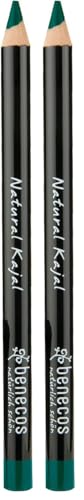 Benecos   natural beauty 90191   lápiz kajal   vegano   sin talco   verde (Paquete de 2)