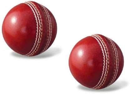 Nikson Cricket Leather Ball (Pack of 2, Red) (B084TJMCFS) Amazon Price History, Amazon Price Tracker