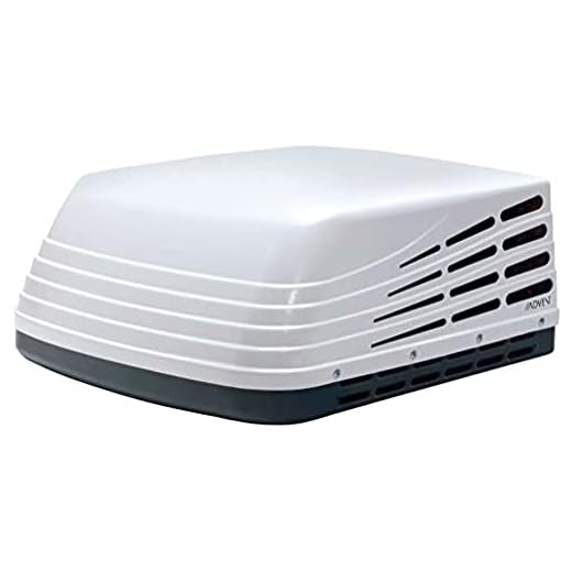 Advent ACM150 Rooftop Air Conditioner, White, 15000 BTUs, 115 Volt AC Power, Three Fan Speeds Installs; Premium, Thick, Watertight Vent Opening Gasket with Six Dense Foam Support Pads