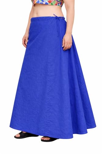 Image of CITIX Pure Cotton Petticoat for Woman Saree | Adujastable Drawstring Waist